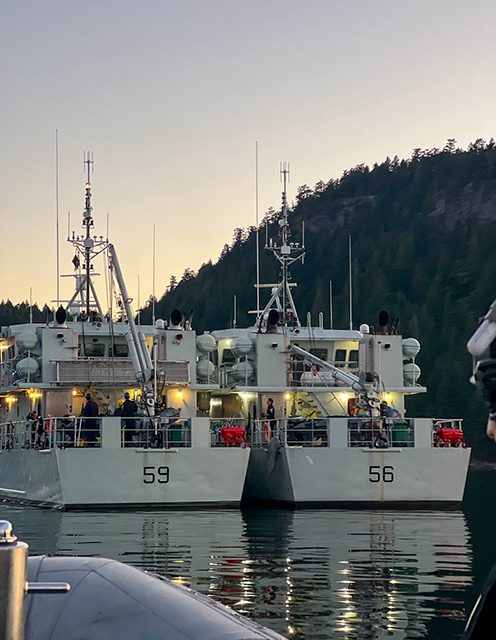 <strong>Les cadets de la Marine embarquent pour un déploiement à bord des navires de la Marine</strong>
