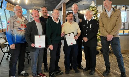 Pacific Region Surgeon honoured for saving teammate’s life