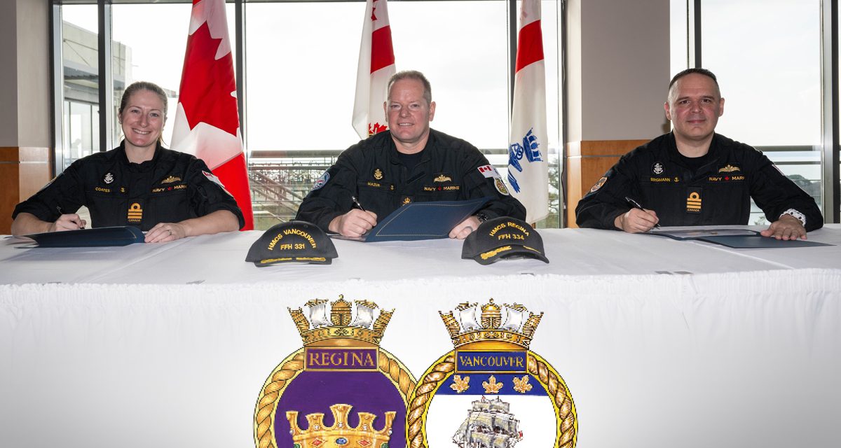 Trading Places: RCN ships complete hull swap