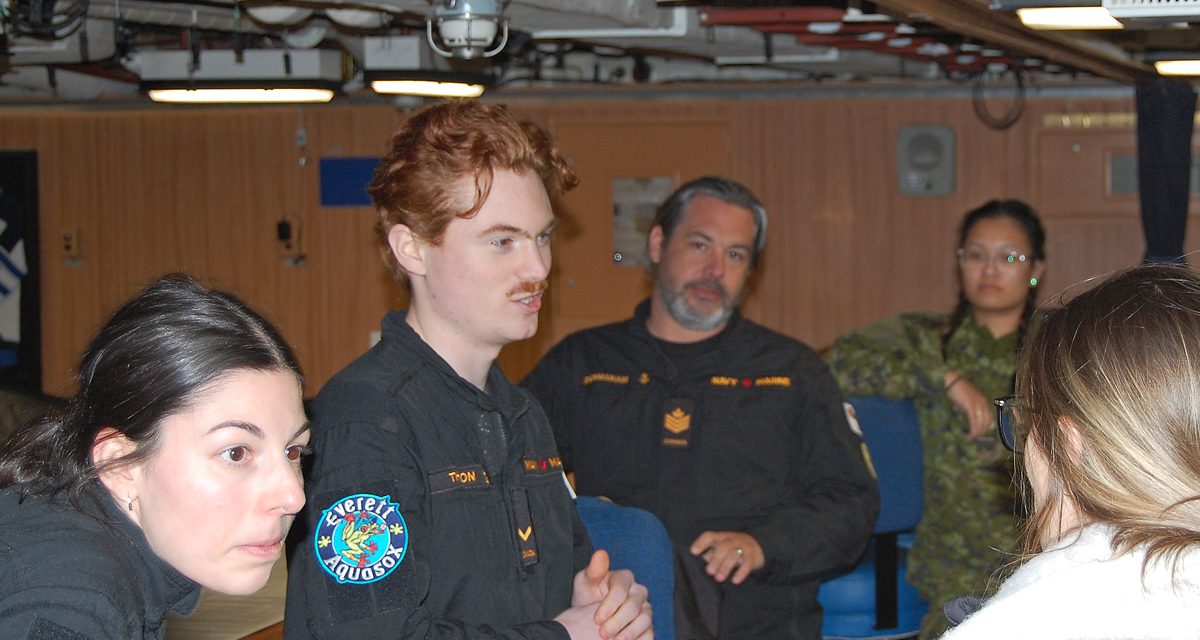 HMCS Winnipeg rolls out red carpet for immersive experience
