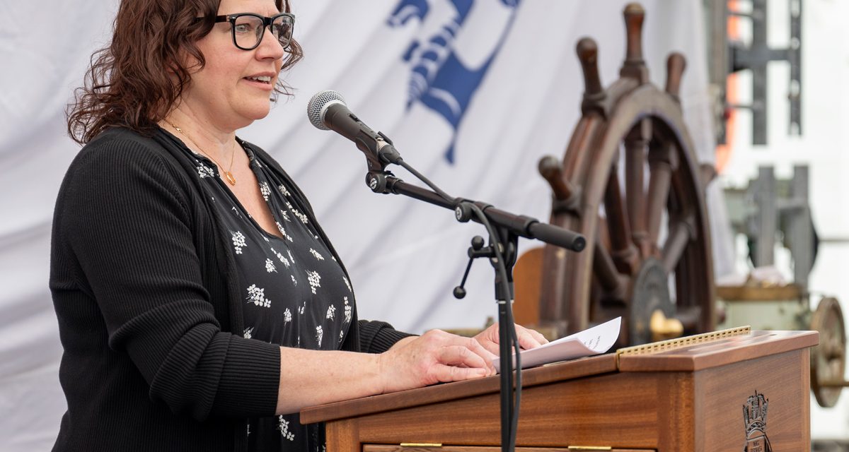 Mise en service du nouveau navire de la marine canadienne