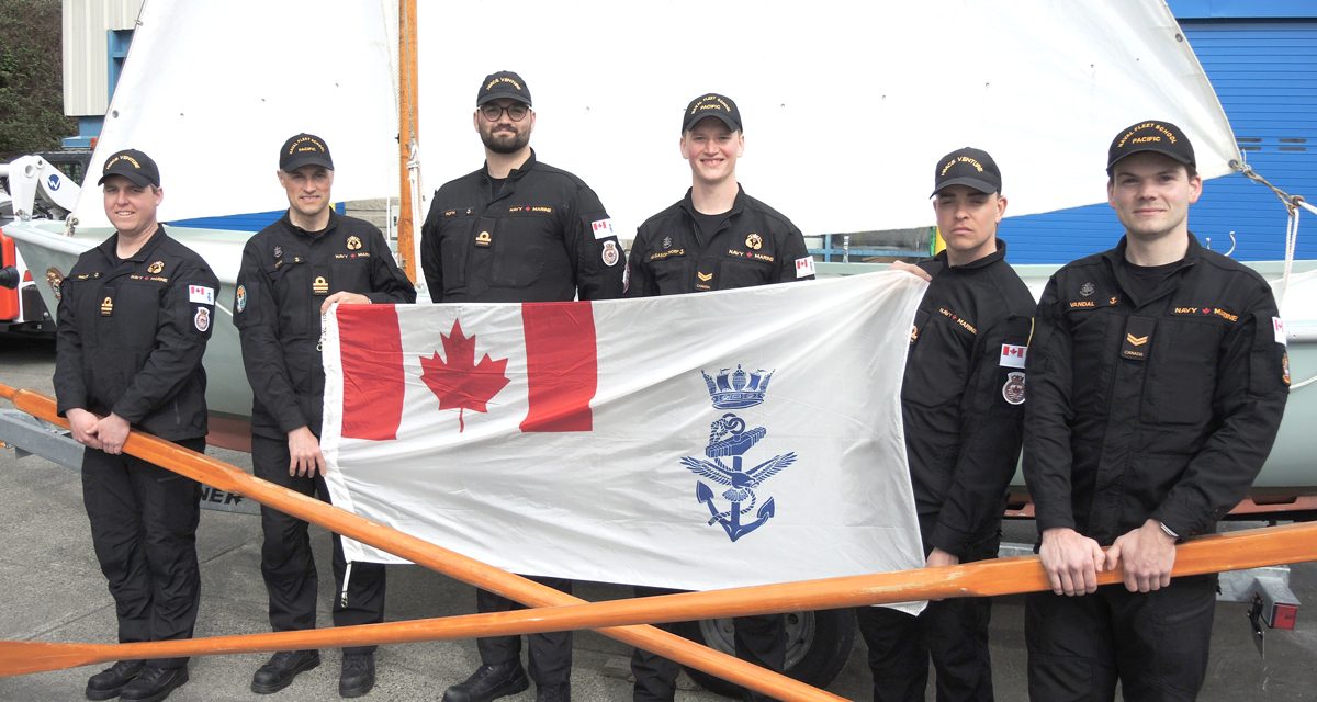 La course vers l’Alaska s’appelle “Victory Oar Duff” (l’aviron de la victoire)