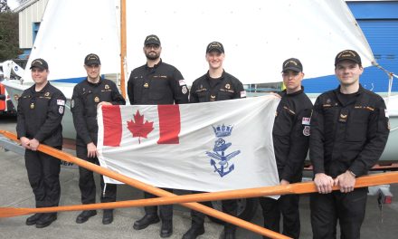 La course vers l’Alaska s’appelle “Victory Oar Duff” (l’aviron de la victoire)