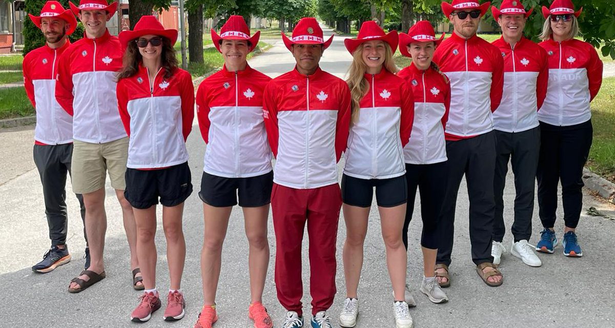 Les coureurs de la BFC Esquimalt brillent à Sarajevo