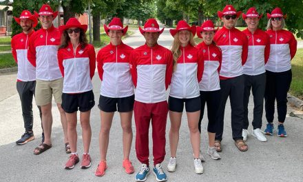 Les coureurs de la BFC Esquimalt brillent à Sarajevo