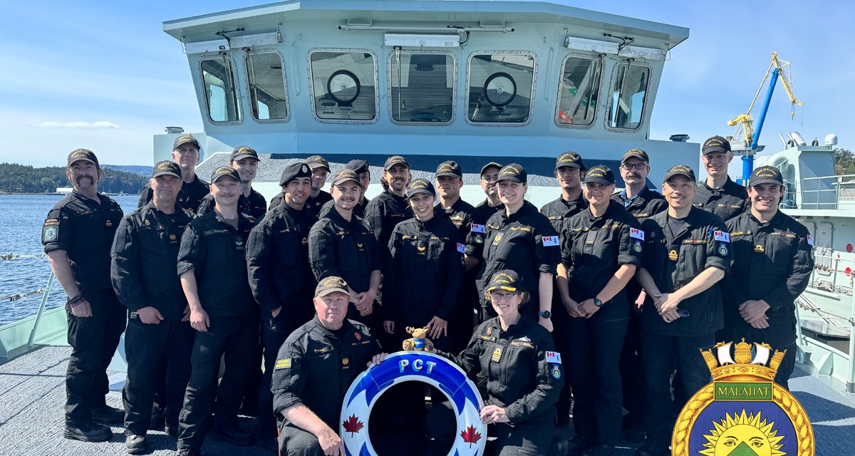 <strong>HMCS </strong><em>Malahat</em><strong> crews </strong><em>Orca</em><strong>-Class Training Sail</strong>