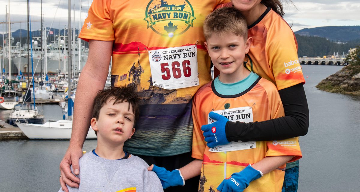 Le plaisir familial est au cœur de la Course de la marine 2024