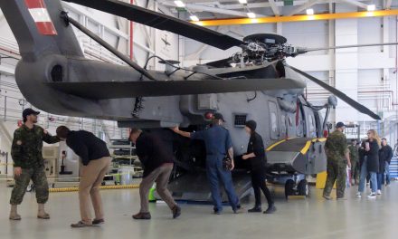 La famille au 443e Escadron d’hélicoptères maritimes