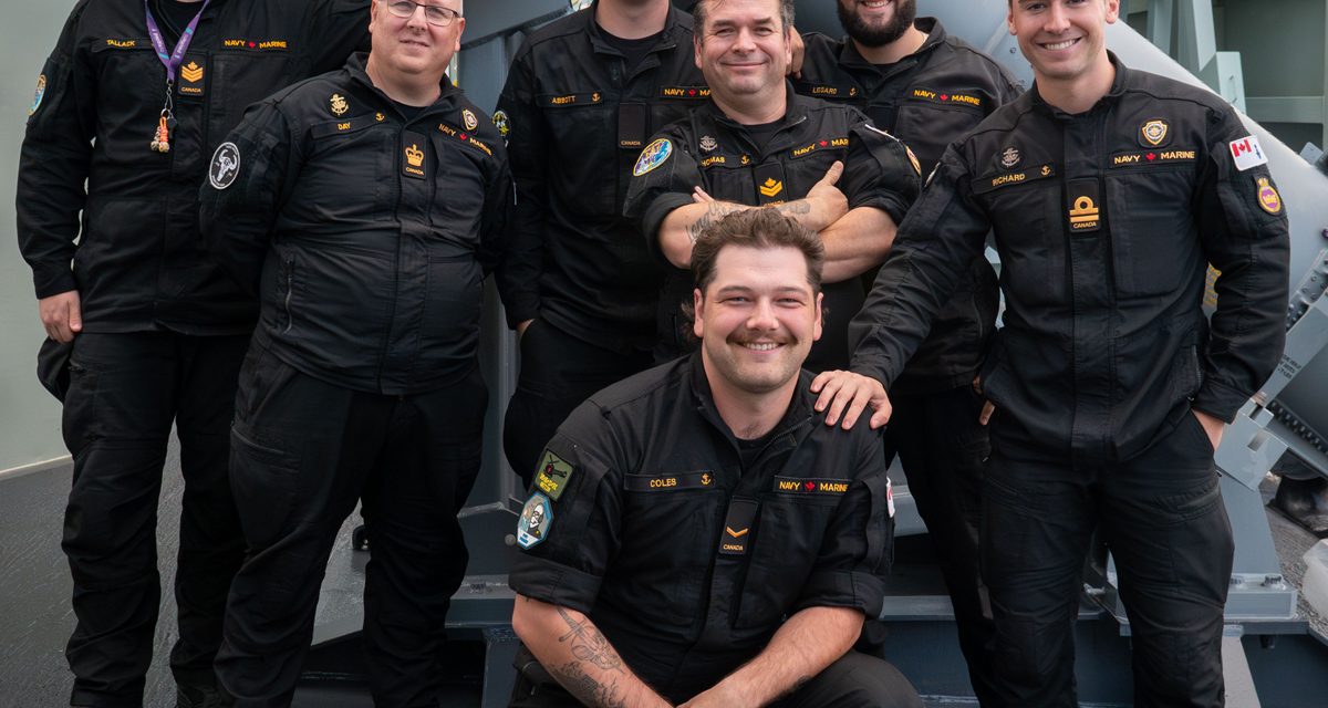 Les Bulldogs au loin ! Mission réussie pour le NCSM Regina