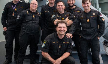 Les Bulldogs au loin ! Mission réussie pour le NCSM Regina