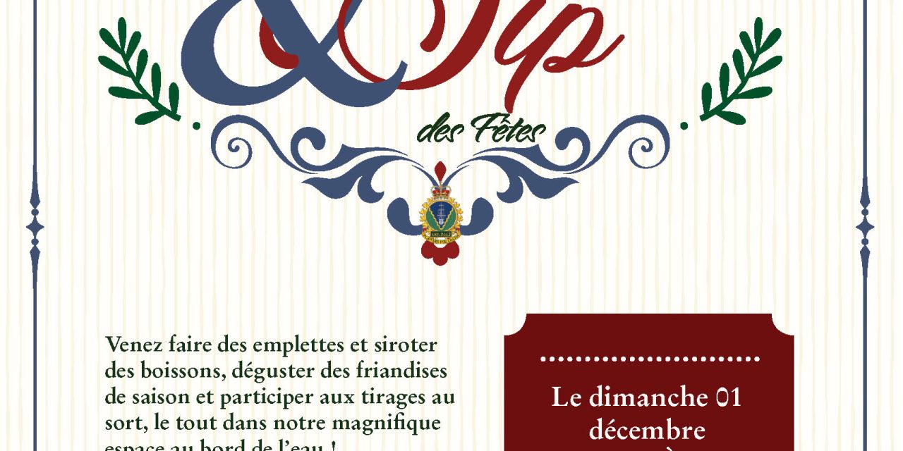 La Shop & Sip des Fêtes du SBMFC