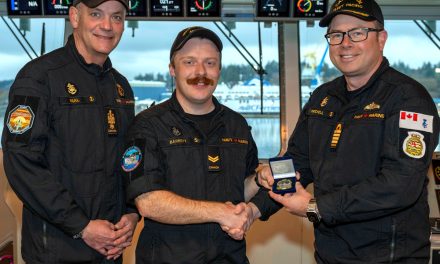 Le mat 1 Jacob Barrett est nommé marin du trimestre