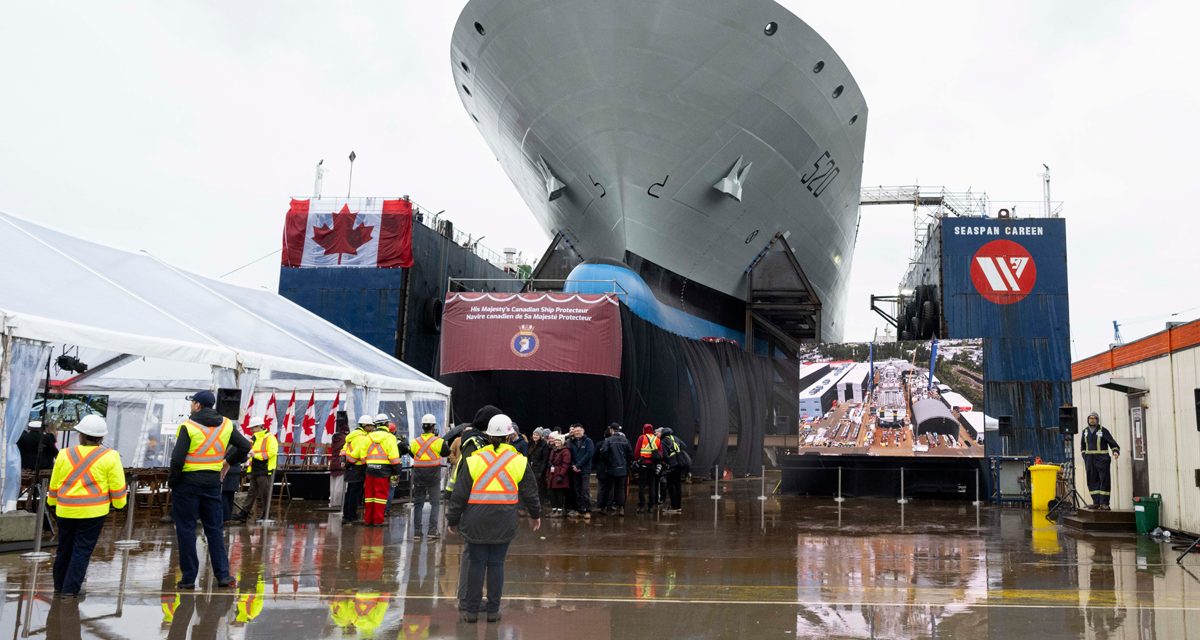 C’est officiel : le NCSM Protecteur est nommé !