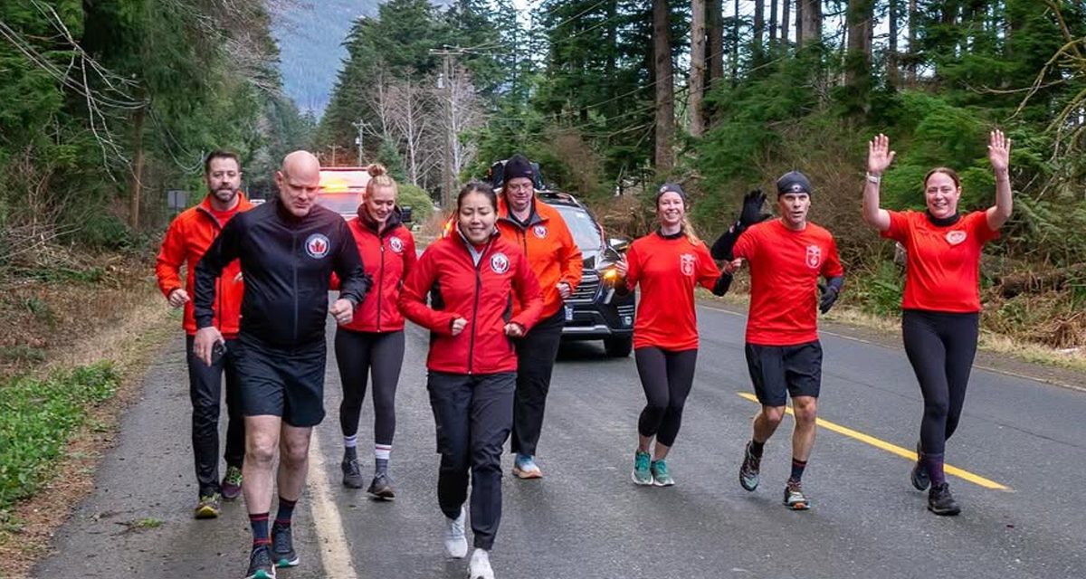 Wounded Warrior Run hits its stride on Vancouver Island