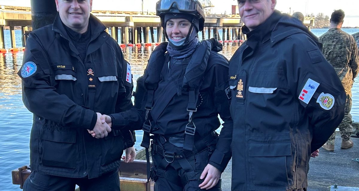 Sailor of the Quarter: S1 Schriemer sets the standard at ANCU