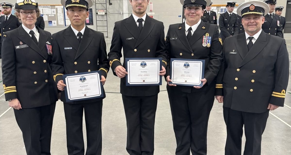 Bravo Zulu à nos nouvelles Sentinelles